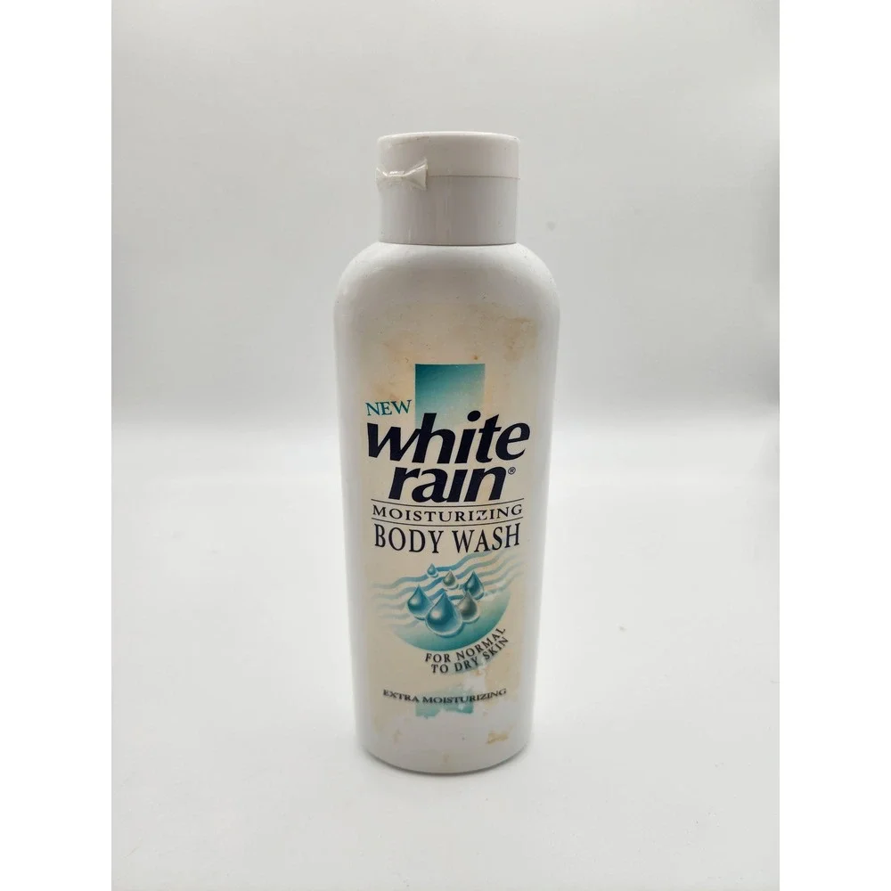 White Rain Moisturizing Body Wash Normal to Dry Skin 1995 Vintage 12oz